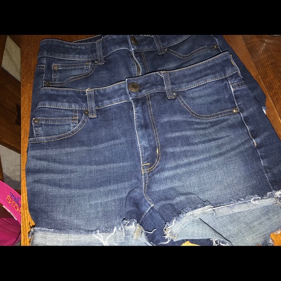 American Eagle Super Stretch High Rise Shorties 6 - Picture 1 of 2